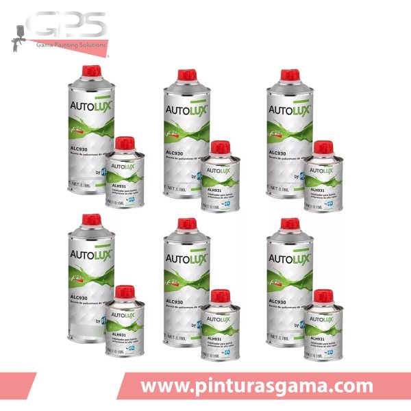 6 Kit Barniz Transparente De Poliuretano Ppg Alc930