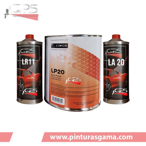 Kit Lp20 Galon Primer Epoxico + 1 LT ACTIVADOR + 1 LT REDUCTOR Limco Basf