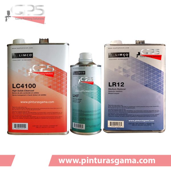 Kit Lc4100 Con Galon De Reductor Medio Y Catalizador Medio LR12