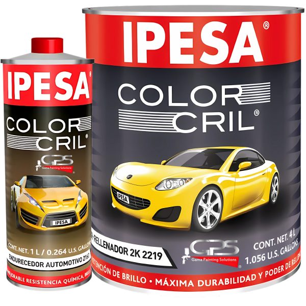 Kit Primer De Relleno 2k 2219 Ipesa GL