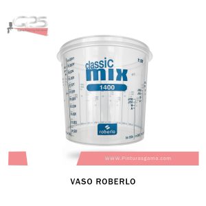 Vaso Medición Con Tapa Roberlo 25 pz